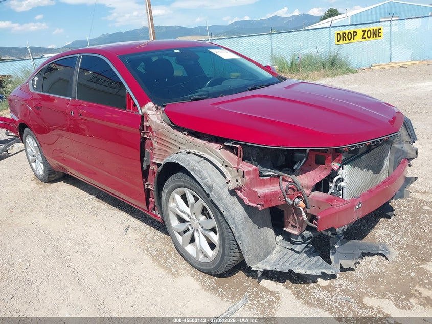 2014 Chevrolet Impala VIN 1G1115SL1EU128147 IAAI salvage auction — FRONT END, Salvage Title, sold $975 on 2026-08-01 (photo 1)