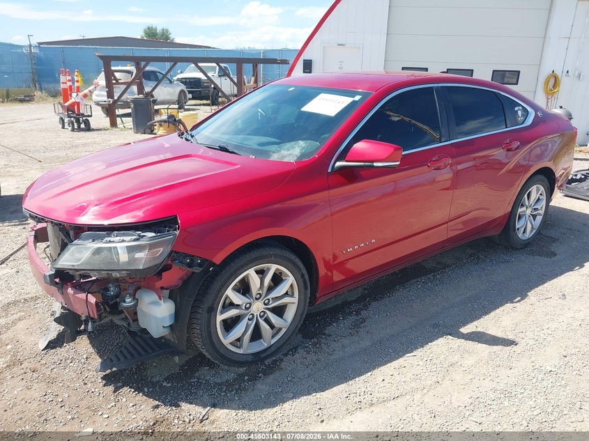 2014 Chevrolet Impala VIN 1G1115SL1EU128147 IAAI salvage auction — FRONT END, Salvage Title, sold $975 on 2026-08-01 (photo 2)