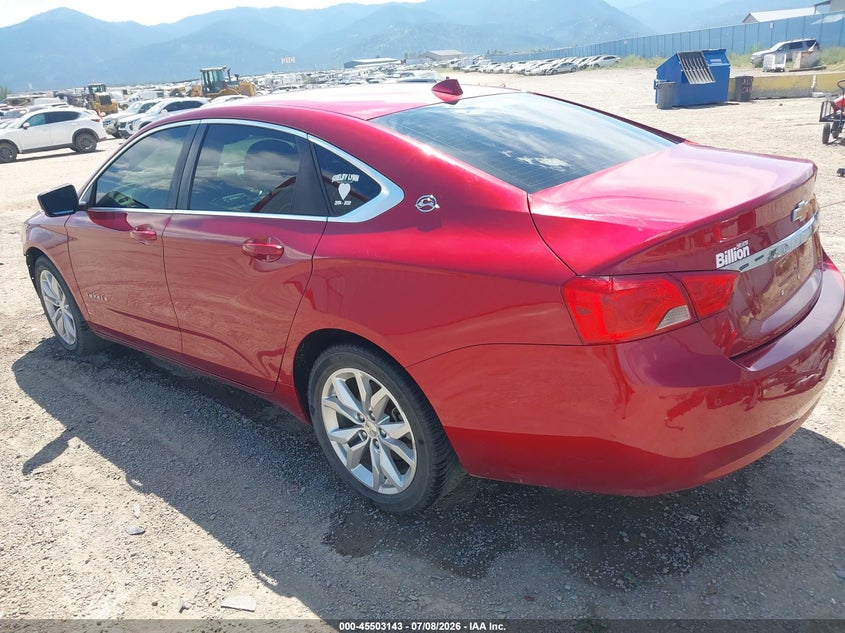 2014 Chevrolet Impala VIN 1G1115SL1EU128147 IAAI salvage auction — FRONT END, Salvage Title, sold $975 on 2026-08-01 (photo 3)
