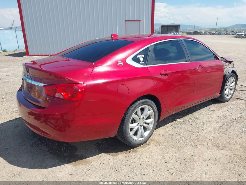 2014 Chevrolet Impala VIN 1G1115SL1EU128147 IAAI salvage auction — FRONT END, Salvage Title, sold $975 on 2026-08-01 (photo 4)
