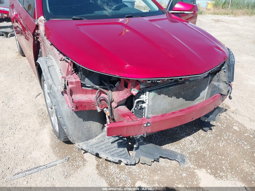 2014 Chevrolet Impala VIN 1G1115SL1EU128147 IAAI salvage auction — FRONT END, Salvage Title, sold $975 on 2026-08-01 (photo 6)