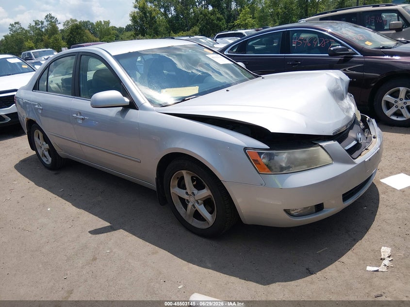 2007 Hyundai Sonata VIN 5NPEU46F57H160272 IAAI salvage auction — FRONT END, Salvage (Ohio), sold $25 on 2026-07-28 (photo 1)