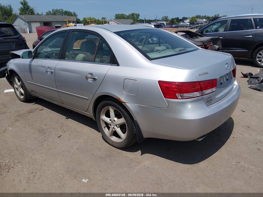 2007 Hyundai Sonata VIN 5NPEU46F57H160272 IAAI salvage auction — FRONT END, Salvage (Ohio), sold $25 on 2026-07-28 (photo 3)