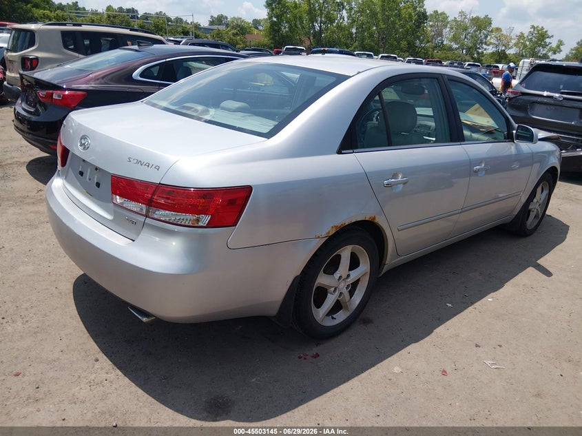 2007 Hyundai Sonata VIN 5NPEU46F57H160272 IAAI salvage auction — FRONT END, Salvage (Ohio), sold $25 on 2026-07-28 (photo 4)