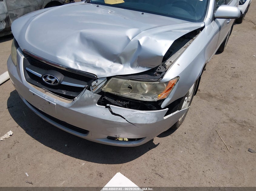 2007 Hyundai Sonata VIN 5NPEU46F57H160272 IAAI salvage auction — FRONT END, Salvage (Ohio), sold $25 on 2026-07-28 (photo 6)