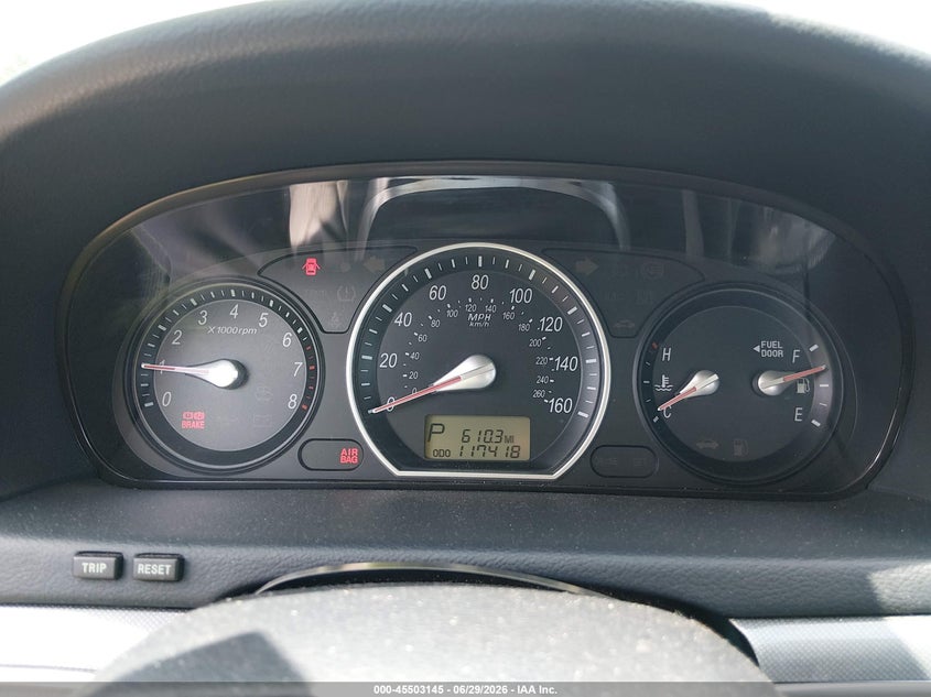 2007 Hyundai Sonata VIN 5NPEU46F57H160272 IAAI salvage auction — FRONT END, Salvage (Ohio), sold $25 on 2026-07-28 (photo 7)