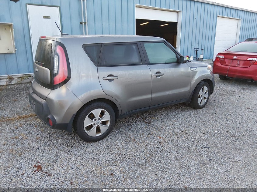 2016 Kia Soul VIN KNDJN2A2XG7352263 IAAI salvage auction — NORMAL WEAR, Clear (Indiana), sold $525 on 2026-07-13 (photo 4)
