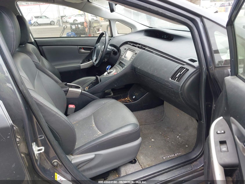2013 Toyota Prius VIN JTDKN3DU1D1710243 IAAI salvage auction — LEFT FRONT, Salvage (California), sold $2,050 on 2026-07-10 (photo 5)