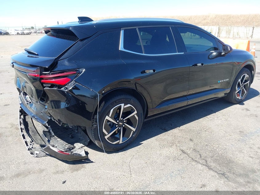 2024 Chevrolet Equinox VIN 3GN7DLRP0RS267530 IAAI salvage auction — REAR END, Salvage Title, sold $8,100 on 2026-07-30 (photo 4)