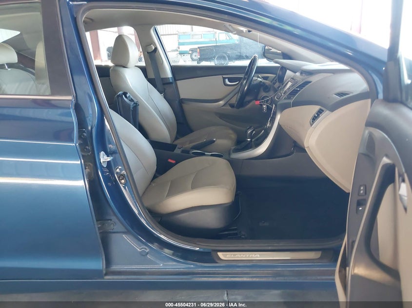 2014 Hyundai Elantra VIN KMHDH4AE2EU125086 IAAI salvage auction — SIDE, Salvage (California), sold $725 on 2026-07-28 (photo 5)