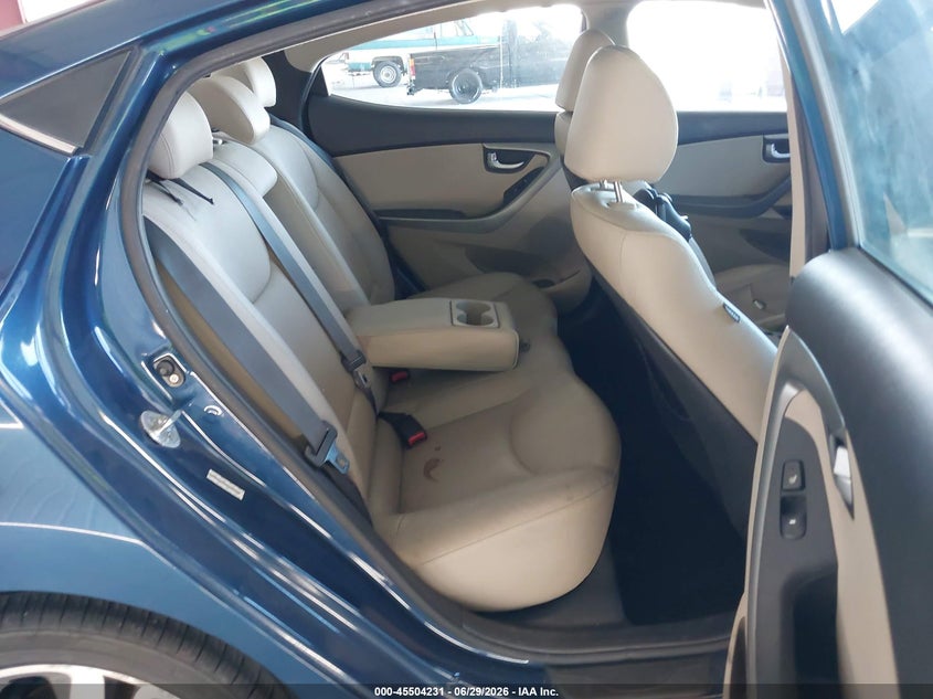 2014 Hyundai Elantra VIN KMHDH4AE2EU125086 IAAI salvage auction — SIDE, Salvage (California), sold $725 on 2026-07-28 (photo 8)