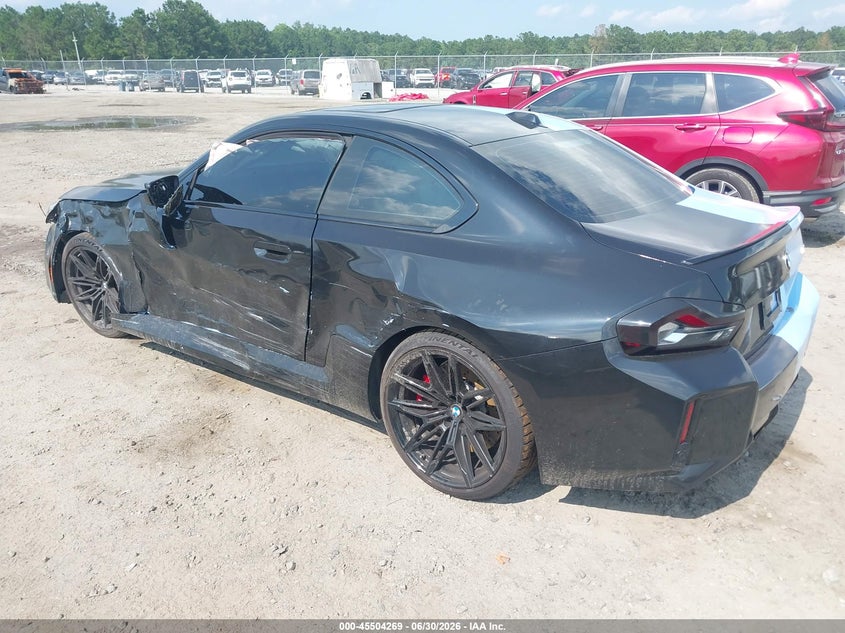 2024 BMW M2 VIN 3MF13DM01R8E72317 IAAI salvage auction — FRONT END, Salvage (Georgia), sold $26,750 on 2026-09-08 (photo 3)