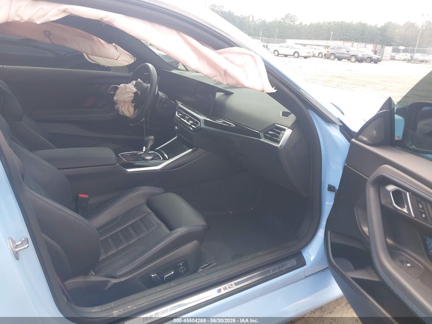2024 BMW M2 VIN 3MF13DM01R8E72317 IAAI salvage auction — FRONT END, Salvage (Georgia), sold $26,750 on 2026-09-08 (photo 5)