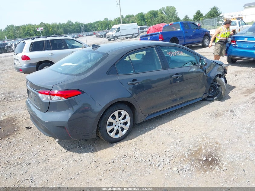 2024 Toyota Corolla VIN 5YFB4MDE8RP144182 IAAI salvage auction — RIGHT FRONT, Clear (Texas), sold $7,650 on 2026-07-08 (photo 4)