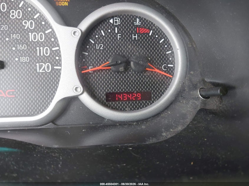 2004 Pontiac Aztek VIN 3G7DA03E94S569531 IAAI salvage auction — NORMAL WEAR, Clear (Illinois), sold $325 on 2026-07-08 (photo 7)