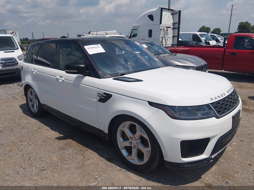 2020 Land rover Range rover sport VIN SALWR2SU7LA895389 IAAI salvage auction — LEFT FRONT, Clear (New York), sold $4,050 on 2026-07-08 (photo 1)