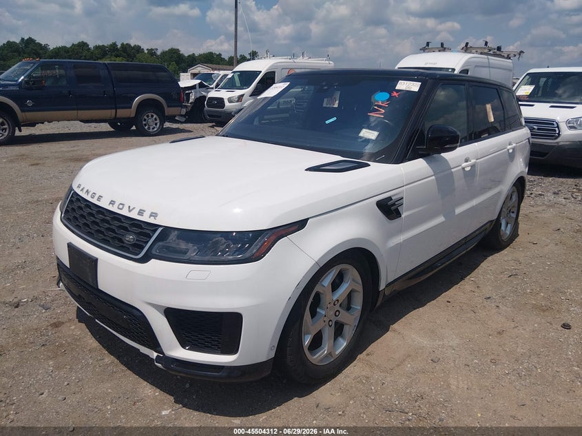 2020 Land rover Range rover sport VIN SALWR2SU7LA895389 IAAI salvage auction — LEFT FRONT, Clear (New York), sold $4,050 on 2026-07-08 (photo 2)