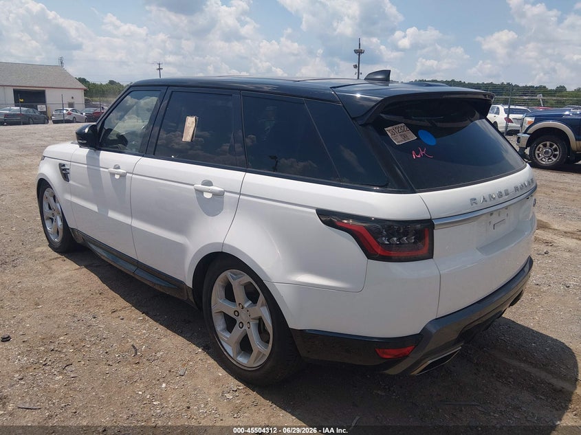 2020 Land rover Range rover sport VIN SALWR2SU7LA895389 IAAI salvage auction — LEFT FRONT, Clear (New York), sold $4,050 on 2026-07-08 (photo 3)