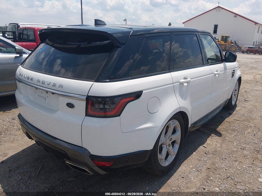 2020 Land rover Range rover sport VIN SALWR2SU7LA895389 IAAI salvage auction — LEFT FRONT, Clear (New York), sold $4,050 on 2026-07-08 (photo 4)