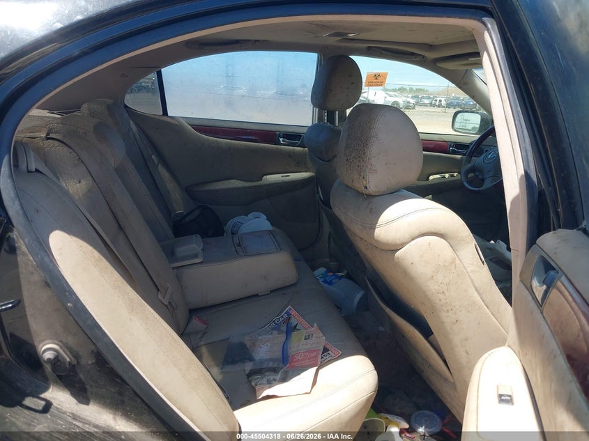 2004 Lexus Es 330 VIN JTHBA30G345007990 IAAI salvage auction — NORMAL WEAR, Clear - Dealer Only (California), sold $400 on 2026-07-08 (photo 8)