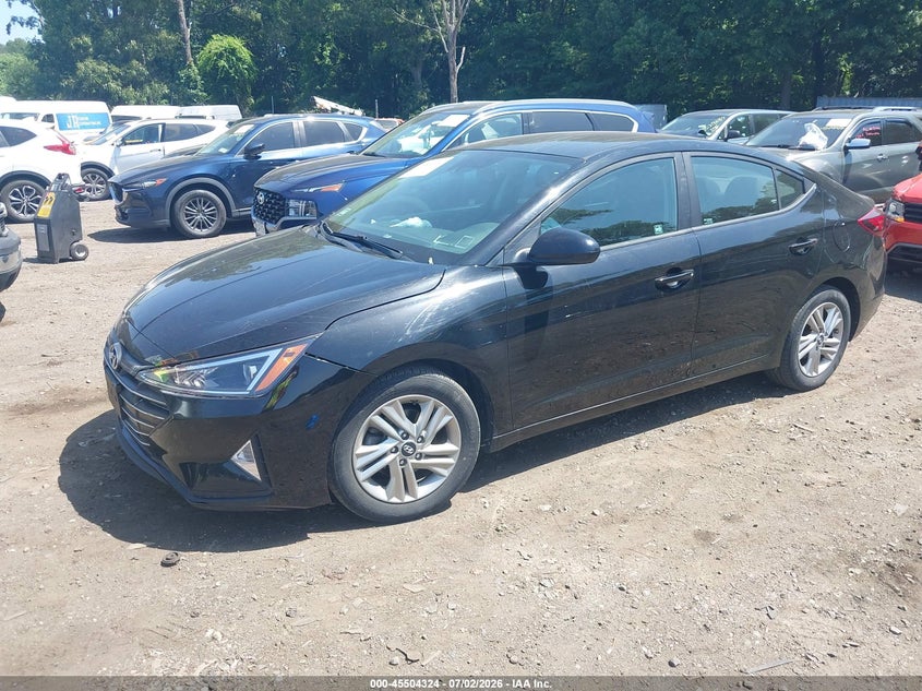 2020 Hyundai Elantra VIN KMHD84LF7LU058097 IAAI salvage auction — FRONT END, Salvage Title, sold $525 on 2026-07-28 (photo 2)