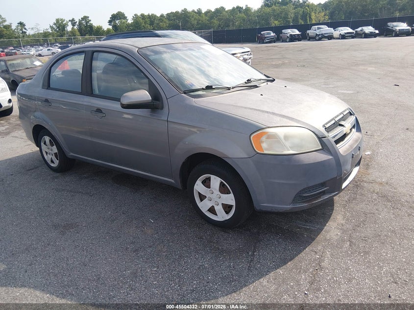 2010 Chevrolet Aveo VIN KL1TD5DE3AB086101 IAAI salvage auction — NORMAL WEAR, Clear (South Carolina), sold $300 on 2026-07-08 (photo 1)