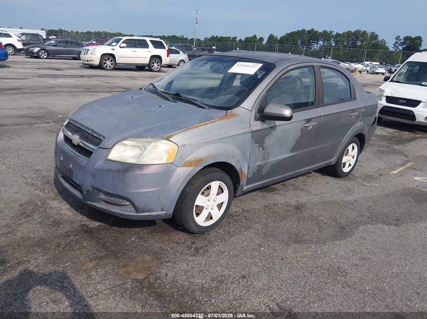 2010 Chevrolet Aveo VIN KL1TD5DE3AB086101 IAAI salvage auction — NORMAL WEAR, Clear (South Carolina), sold $300 on 2026-07-08 (photo 2)