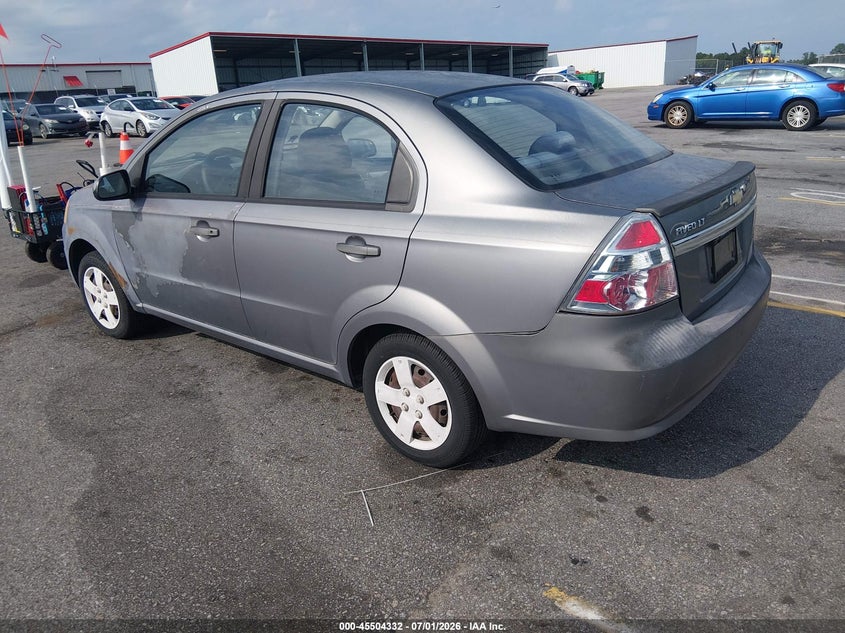 2010 Chevrolet Aveo VIN KL1TD5DE3AB086101 IAAI salvage auction — NORMAL WEAR, Clear (South Carolina), sold $300 on 2026-07-08 (photo 3)