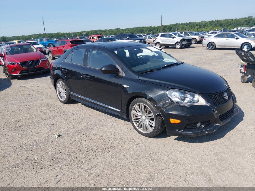 2012 Suzuki Kizashi VIN JS2RF9A81C6101067 IAAI salvage auction — FRONT END, Salvage - Greater Than 75% (Maryland), sold $225 on 2026-07-30 (photo 1)