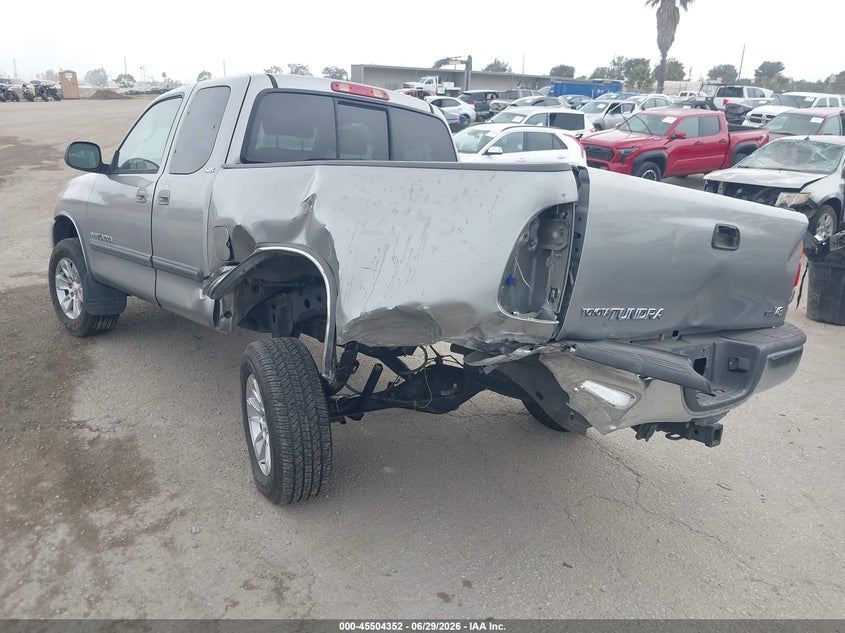 2004 Toyota Tundra VIN 5TBRT34154S441556 IAAI salvage auction — REAR END, Salvage (California), sold $925 on 2026-07-15 (photo 3)