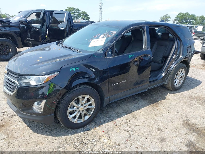 2019 Chevrolet Equinox VIN 2GNAXKEV6K6128454 IAAI salvage auction — LEFT SIDE, Salvage (Georgia), sold $1,750 on 2026-07-23 (photo 2)