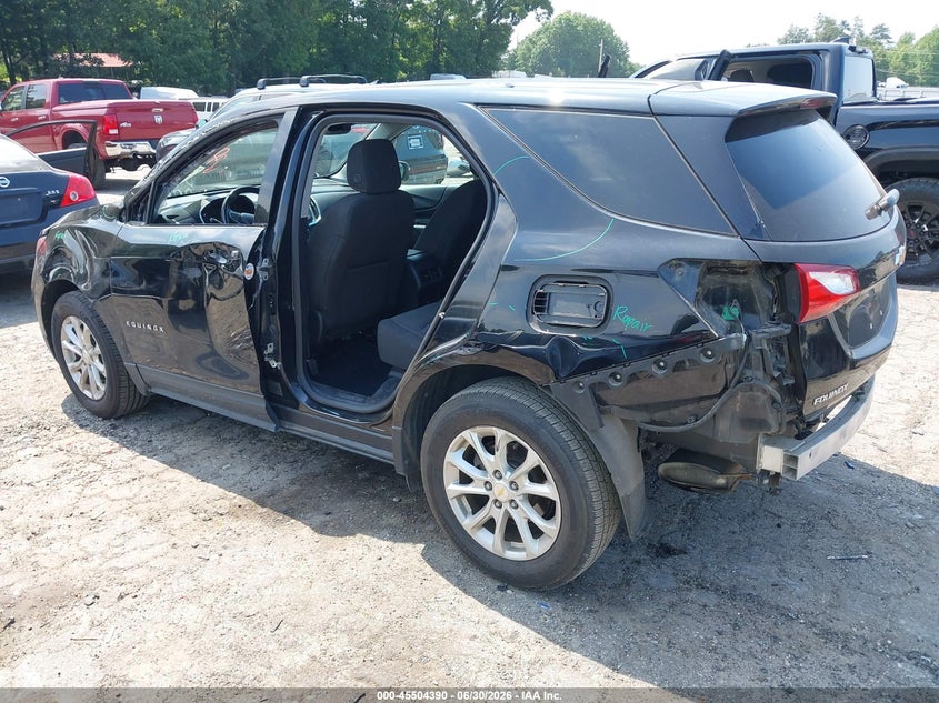 2019 Chevrolet Equinox VIN 2GNAXKEV6K6128454 IAAI salvage auction — LEFT SIDE, Salvage (Georgia), sold $1,750 on 2026-07-23 (photo 3)