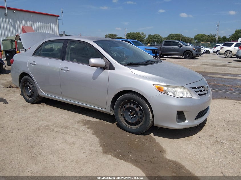 2013 Toyota Corolla VIN JTDBU4EE5DJ120711 IAAI salvage auction — EXTERIOR BURN, Salvage (Kansas), sold $3,150 on 2026-07-31 (photo 1)