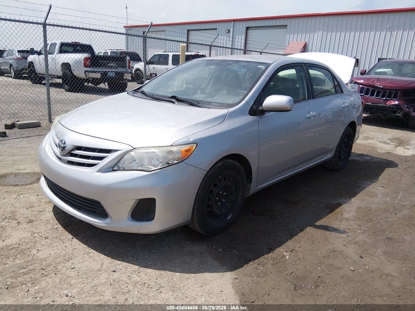 2013 Toyota Corolla VIN JTDBU4EE5DJ120711 IAAI salvage auction — EXTERIOR BURN, Salvage (Kansas), sold $3,150 on 2026-07-31 (photo 2)