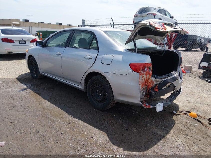 2013 Toyota Corolla VIN JTDBU4EE5DJ120711 IAAI salvage auction — EXTERIOR BURN, Salvage (Kansas), sold $3,150 on 2026-07-31 (photo 3)
