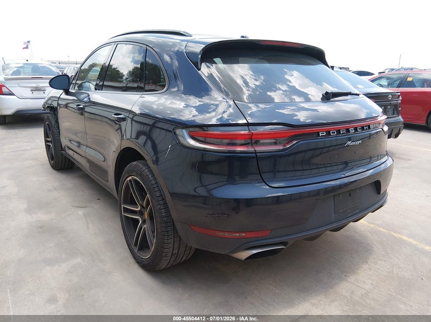2021 Porsche Macan VIN WP1AA2A5XMLB17188 IAAI salvage auction — LEFT FRONT, Original (Texas), sold $14,200 on 2026-08-15 (photo 3)