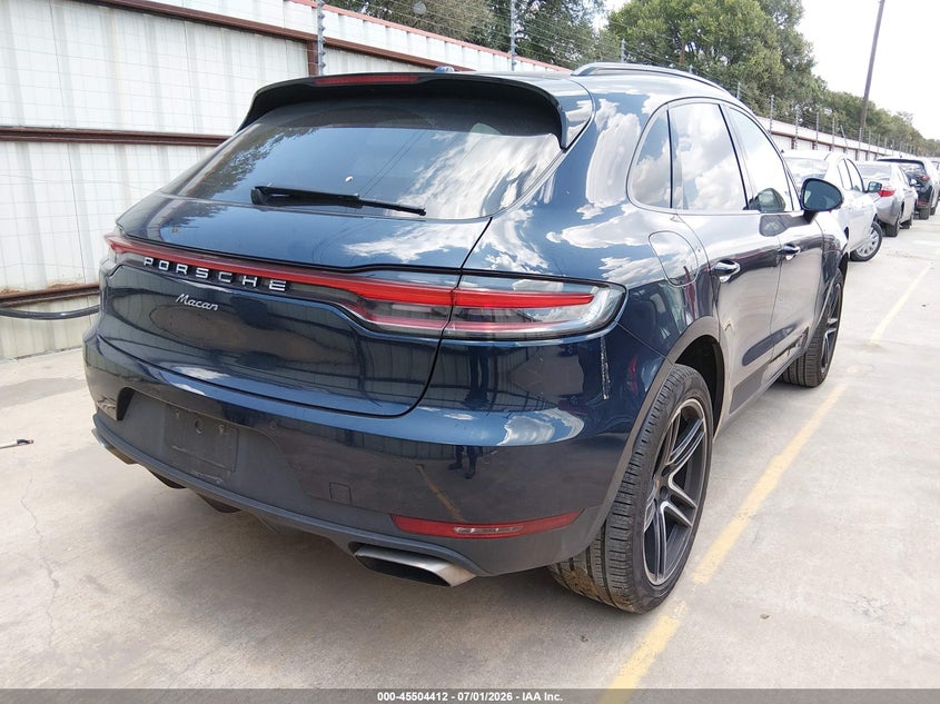 2021 Porsche Macan VIN WP1AA2A5XMLB17188 IAAI salvage auction — LEFT FRONT, Original (Texas), sold $14,200 on 2026-08-15 (photo 4)