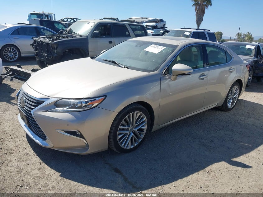 2016 Lexus ES VIN JTHBK1GG0G2227455 IAAI salvage auction — UNKNOWN, Salvage Title - Dealer (California), sold $8,600 on 2026-07-11 (photo 2)