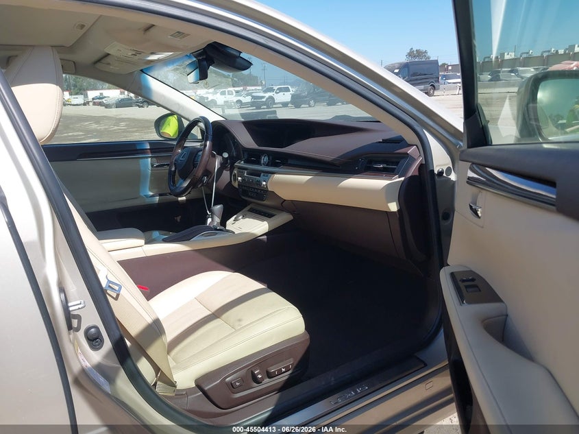 2016 Lexus ES VIN JTHBK1GG0G2227455 IAAI salvage auction — UNKNOWN, Salvage Title - Dealer (California), sold $8,600 on 2026-07-11 (photo 5)
