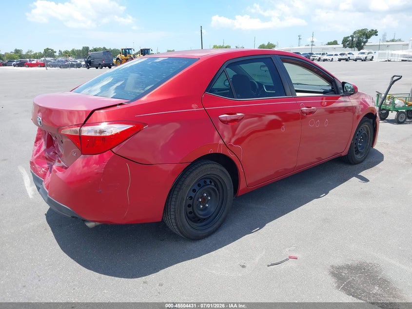 2018 Toyota Corolla VIN 5YFBURHE4JP786488 IAAI salvage auction — REAR END, Salvage Title, sold $2,100 on 2026-07-20 (photo 4)