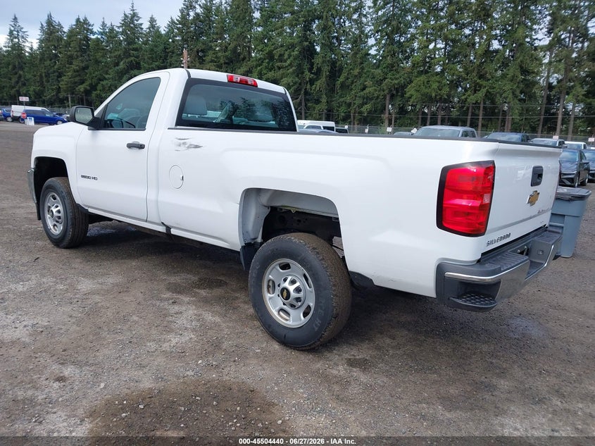 2016 Chevrolet Silverado 2500 VIN 1GC0CUEG8GZ339003 IAAI salvage auction — NORMAL WEAR, Sf97 (Washington), sold $14,100 on 2026-07-29 (photo 3)