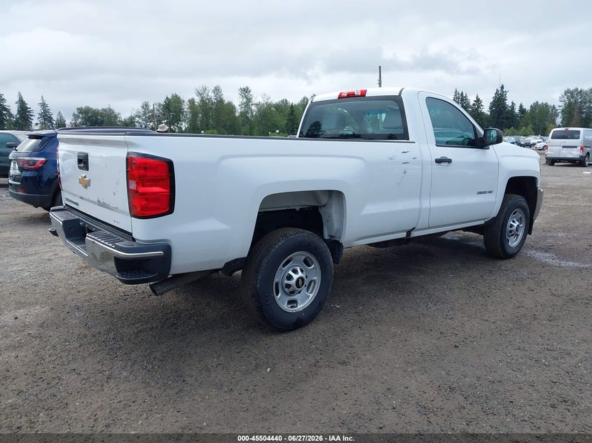 2016 Chevrolet Silverado 2500 VIN 1GC0CUEG8GZ339003 IAAI salvage auction — NORMAL WEAR, Sf97 (Washington), sold $14,100 on 2026-07-29 (photo 4)