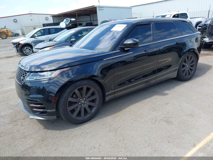 2018 Land rover Range rover velar VIN SALYM2RVXJA718824 IAAI salvage auction — BIO HAZARD, Salvage (California), sold $9,550 on 2026-07-13 (photo 2)