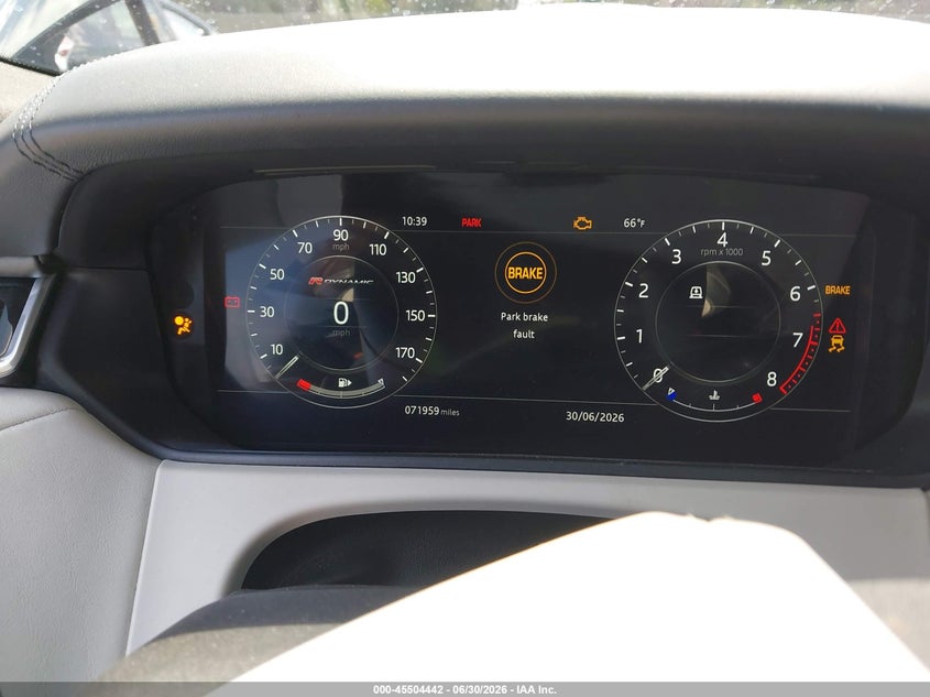 2018 Land rover Range rover velar VIN SALYM2RVXJA718824 IAAI salvage auction — BIO HAZARD, Salvage (California), sold $9,550 on 2026-07-13 (photo 7)