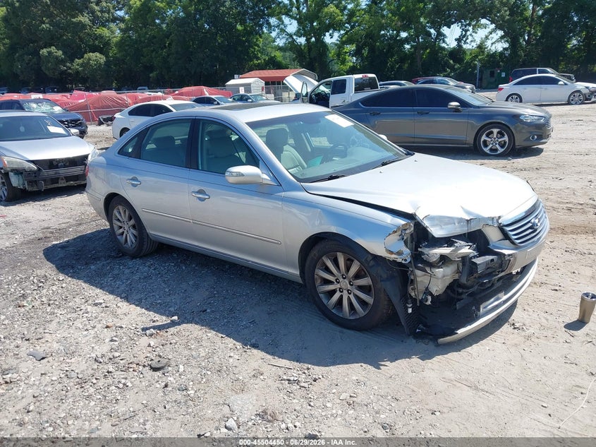 2009 Hyundai Azera VIN KMHFC46F19A339986 IAAI salvage auction — RIGHT FRONT, Salvage (Georgia), sold $450 on 2026-07-24 (photo 1)