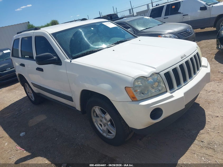 2005 Jeep Grand cherokee VIN 1J4GS48K65C568520 IAAI salvage auction — NORMAL WEAR, Clear-Dealer Only (Arizona), sold $25 on 2026-07-09 (photo 1)