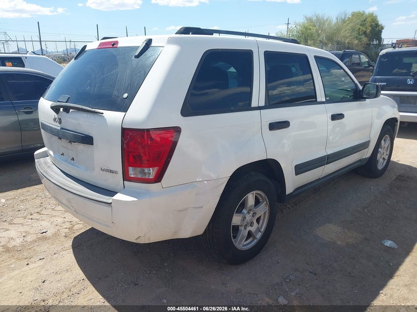 2005 Jeep Grand cherokee VIN 1J4GS48K65C568520 IAAI salvage auction — NORMAL WEAR, Clear-Dealer Only (Arizona), sold $25 on 2026-07-09 (photo 4)