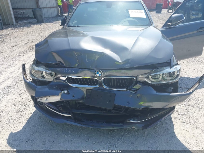 2017 BMW 3er VIN WBA8D9G37HNU64801 IAAI salvage auction — FRONT END, Salvage Title, sold $5,000 on 2026-08-21 (photo 6)