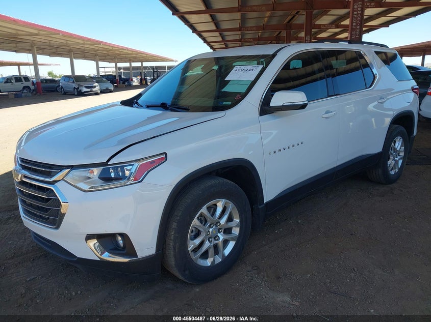 2021 Chevrolet Traverse VIN 1GNERGKW1MJ199847 IAAI salvage auction — REAR END, Salvage (Arizona), sold $4,800 on 2026-07-26 (photo 2)