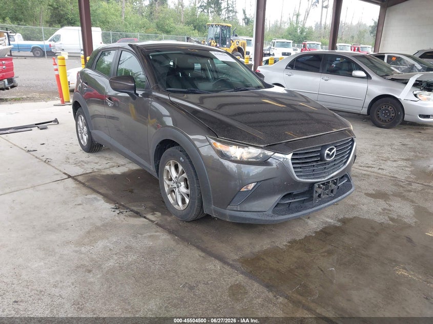 2017 Mazda Cx-3 VIN JM1DKFB70H0165938 IAAI salvage auction — SIDE, Bill Of Sale (Washington), sold $2,800 on 2026-07-25 (photo 1)